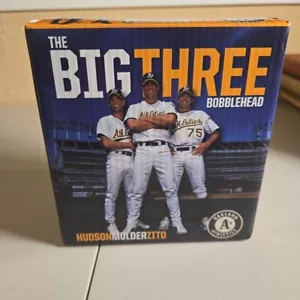Oakland Athletics A's BIG THREE HUDSON MULDER ZITO BOBBLEHEAD SGA NEU 2017 MLB - Bild 1 von 8