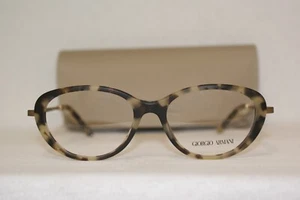 New Authenti Giorgio Armani 7046 Matte Havana 5281 52-16-140 With Original Case! - Picture 1 of 4