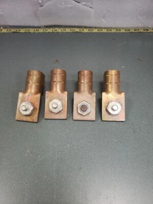 Lote de 4 tacos de cobre cuadrados D 500MCM-4/0 (SW1) Foto 1 de 4