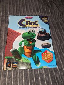 Croc Legend of the Gobbos Official Game Secrets PS1 Sega Saturn Strategy Guide