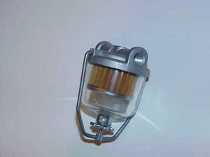 Filtro de gas 1939-1964 cuenco de vidrio Chevrolet Buick Oldsmobile Pontiac Cadillac - Imagen 1 de 1