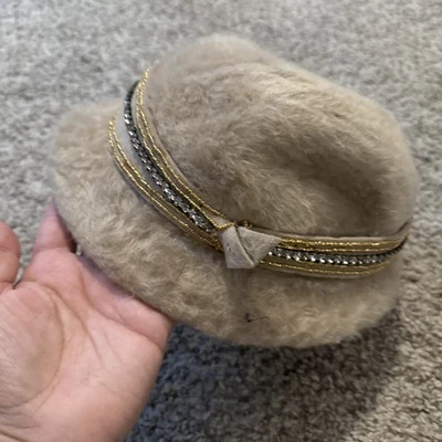 Vintage Denver Dry Goods Corp Beige Womens Hat - Image 1 of 4