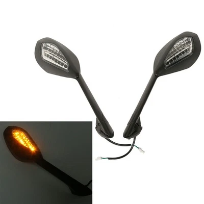 Espejos retrovisores con intermitente LED aptos para Ducati 899 Panigale Series 2014-2015 Foto 1 de 4
