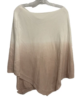 Poncho Barefoot Dreams Acogedor Elegante Ultra Lite Ombre Rosa Niebla Talla Única Plus Foto 1 de 4