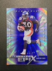 1998 Pinnacle Epix Milestone Purple Insert #M7 Terrell Davis HOF # 12/200 Rare - Bild 1 von 6
