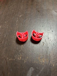Tamiya Mini 4WD Front Wheel Stabilizer Fluorescent Pink Used - Picture 1 of 3