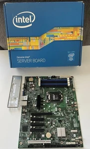Carte serveur Intel S1200BTL PBA E98681-306 ATX LGA 1155 Xeon - Très bon état - Photo 1/8