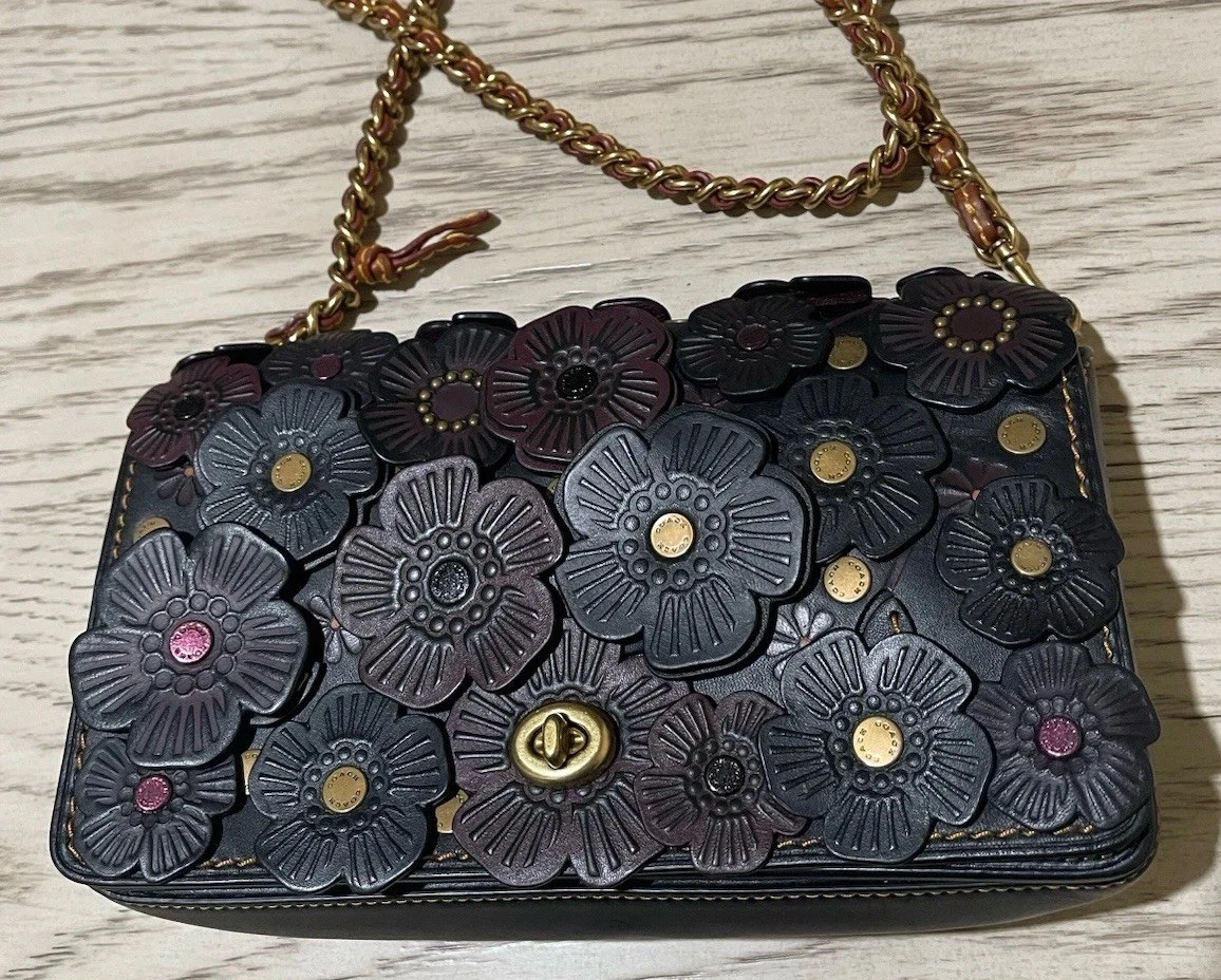Coach Floral Applique In Women's Bags & Handbags for sale - eBay