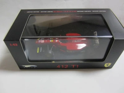 Mattel Hot Wheels Elite 1/43 Ferrari 412T1 1994 #28 Gerhard Berger Marlboro - Immagine 1 di 4