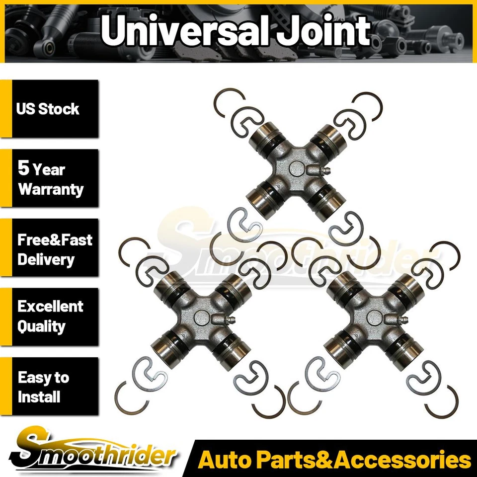 Junta universal GMB 3 piezas eje trasero todas las juntas para Ford Excursion 2000-2001 Foto 1 de 3