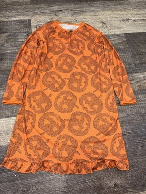 Carter’s Size 8-10 Halloween Pajamas Pumpkin Print Long Sleeve - Image 1 of 3