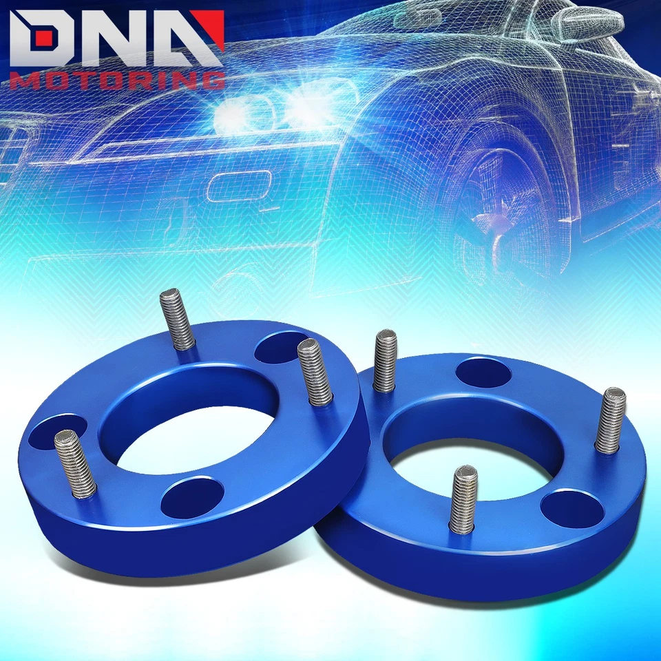 KIT DE ELEVACIÓN NIVELADORA MONTAJE SUPERIOR DELANTERO ESPACIADOR PARA FORD F150 2004-2017 2/AWD AZUL 1,5" Foto 1 de 4