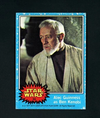 Alec Guiness as Ben Kenobi 1977 Topps Star Wars #59 NM-MT - Image 1 of 2