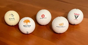 Lot of Five (5) Las Vegas Nevada Area Golf Club Logo Golf Balls - Picture 1 of 6