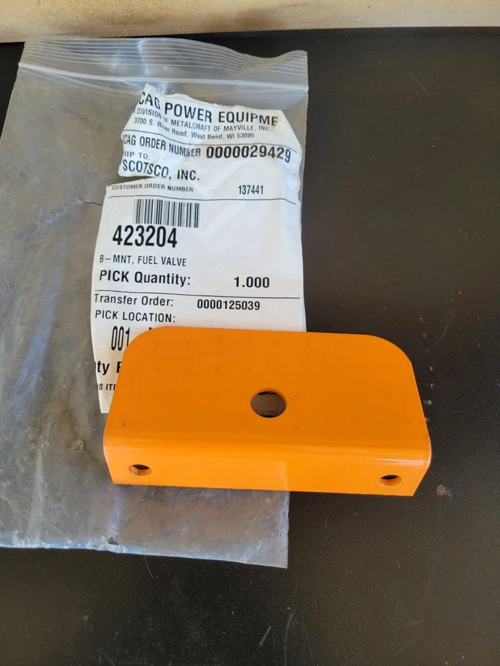 Scag 423204 MNT, ТОПЛИВНЫЙ КЛАПАН/корзина 031 - Изображение 1 из 2