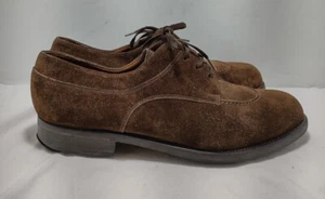 Too Boot New York Adam Derrick Suade scarpe in pelle marrone taglia 9 - Foto 1 di 12