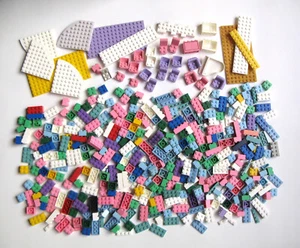 1 1/2 Pfund Konvolut verschiedene Mega Bloks Steine, Platten, Sitze, Möbelstücke - Bild 1 von 5