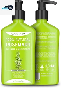 Rosemary Oil Hair Shampoo & Conditioner- 100% Natural Hair Care- Control Dandruf - Picture 1 of 12
