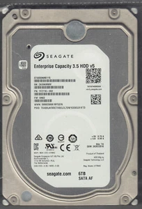 Disque dur SATA 6 To Seagate Enterprise 7200, 3,5" ST6000NM0115 V. Faible utilisation - Photo 1/2
