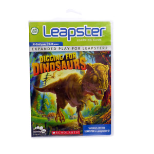 Digging for Dinosaurs Leapfrog Leapster Learning Game Education K-2nd Grade New