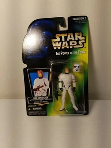 Star Wars Power Of The Force Luke Skywalker In Stormtrooper Disguise Kenner NIB - Picture 1 of 7