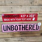 PINK, German, EURO STYLE TAG, BMW, European LICENSE plate, ANY TEXT, new
