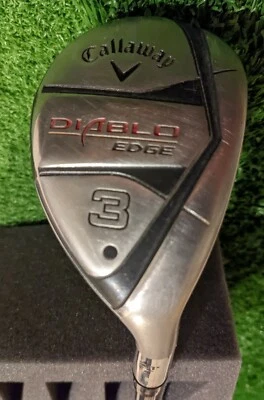 Callaway Diablo Edge 3 Hybrid 3H 21* Graphite Stiff Flex RH 41” Great Shape - Image 1 of 4