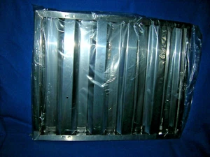 Winco HFS-2016 - Hood Baffle Filter - 20" x 16" x 1" - Stainless Steel - New - Picture 1 of 5