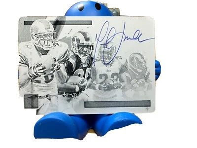 MARSHALL FAULK- RAMS- 2021 IMPECCABLE - PRINTING PLATE AUTO #'d 1/1 🔥 - Image 1 of 4