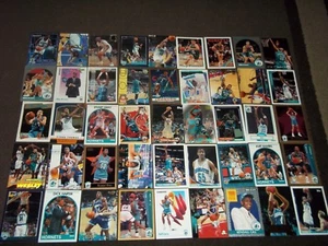 Charlotte Hornets - 210 tarjetas de baloncesto - Mourning, Johnson, Bogues + cha2 - Imagen 1 de 5