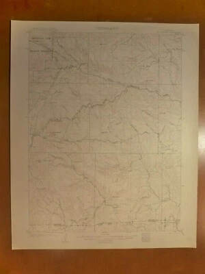 1907 USGS map of Mt. Olympus & land east of Estes Park, CO rare original antique - Image 1 of 4