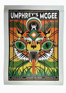 Umphrey’s McGee Poster Cleveland OH 2022 House of Blues – Limited Edition - Picture 1 of 3