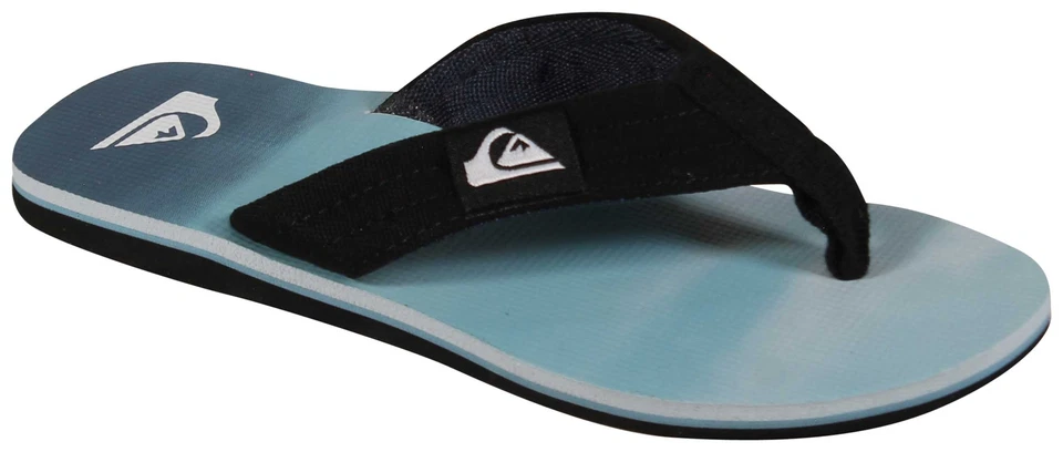 Sandalia Molokai Layback Quiksilver Niño - Original Negra/Azul/Azul - Nueva Foto 1 de 1