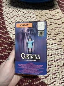 Gardinen Beta Not VHS Rare Horror Slasher Vestron Video - Bild 1 von 6