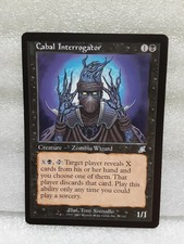 Cabal Interrogator - Creature Card - Uncommon- MTG (Magic The Gathering) Scourge