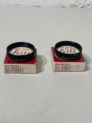 Leica ELPRO VII a & b - #16533, 16534 Macrotar Close up attachments (X12) - Image 1 of 4