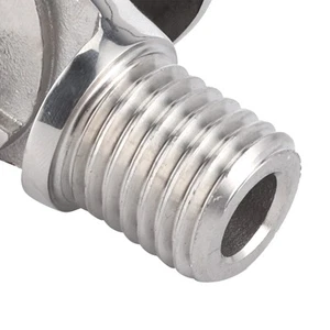 ¦84mm/3.3in Marine VHF Antenna Mounts Stainless Steel 306° Adjustable Ratchet - Zdjęcie 1 z 18