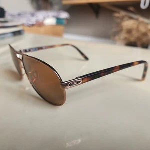 Oakley Feedback Rose Gold Prizm Tungsten Polarized OO4079-31 No Box or Case RARE - Picture 1 of 9