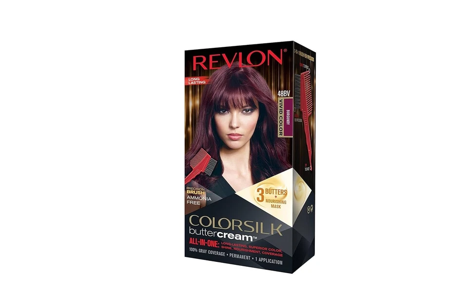 Revlon Colorsilk Butter Cream 48 BV  lebendiges Dunkel-Burgunderrot 126,8 ml - Bild 1 von 1