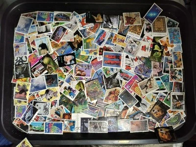 Fill Those Holes! 75 Very Hard To Find 32c through Higher Stamps.  Used Off Pape - Image 1 of 4