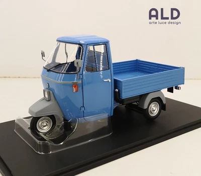 modellino ape piaggio 501 scala 1/18 modellini motocarro da collezione  mitica - Immagine 1 di 4