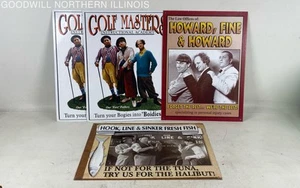 Retro Metal Wall Signs 3Three Stooges Golf Masters Law Offices Hook Line Sinker - Picture 1 of 5
