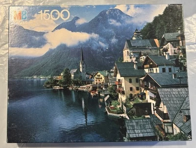 1500 Piece Puzzle Salzburg Austria * 31" x 23.5" 4335-2 * MB-1982 * 032244043352 - Image 1 of 4