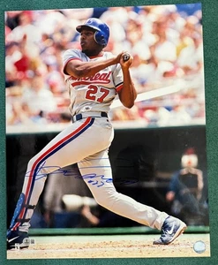 Vladimir Guerrero Signed 16X20 Photo Expos Beckett Cert - Picture 1 of 2