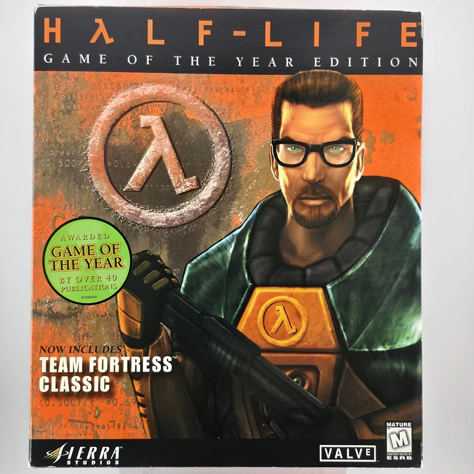 Half-Life: Game of the Year Edition, 1999, Big Box, New & Sealed - Image 1 of 4