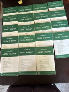 Lot 20 Journal of Music Therapy Back Issues VG 1970 to 1974 - Picture 1 of 14