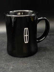 Oregon Robberson Lincoln Fahrzeug Vintage schwarz Kaffeebecher Werbe Logo - Bild 1 von 5