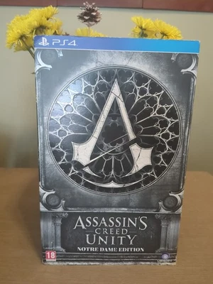 Assassins Creed Unity Notre Dame Edition Statue, Art Cards, Art Book, Game  - Image 1 of 4