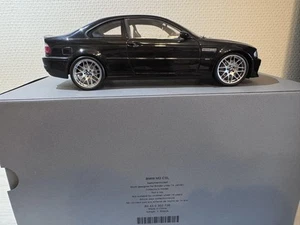 BMW M3 CSL Modellauto Maßstab 1:18 schwarz Limited Edition - Bild 1 von 8