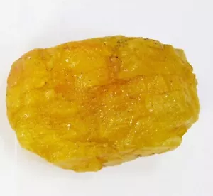 Perfect Yellow Sapphire 500 Ct Uncut Rough Untreated Gemstone Lab-Tested - Picture 1 of 10